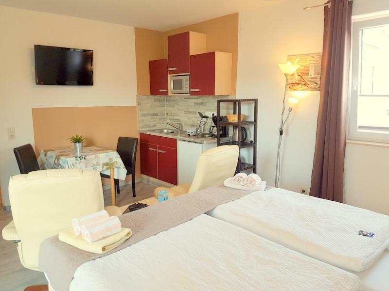 Appartment Vermietung Luetje Busum Luaran gambar